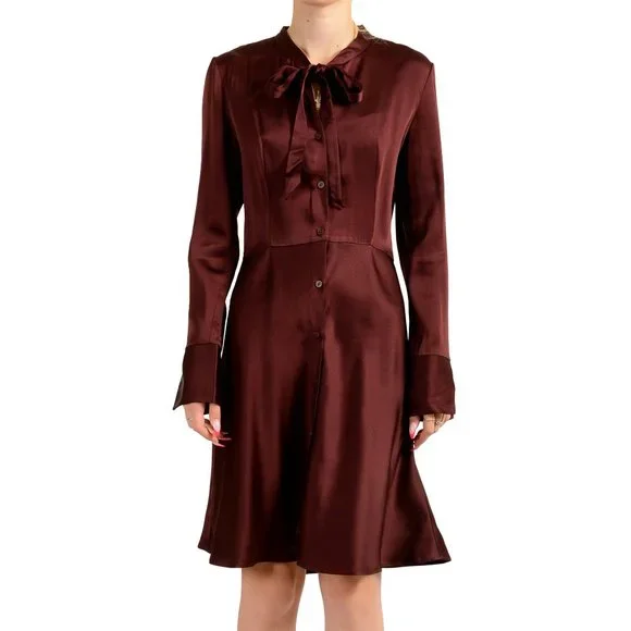 Hugo Boss | Dresses | Hugo Boss Womens Emera Vine Red Long Sleeve Button Down Fit Flare Dress | Poshmark Hugo Boss | Dresses | Hugo Boss Womens Emera Vine Red Long Sleeve Button Down Fit Flare Dress | Poshmark